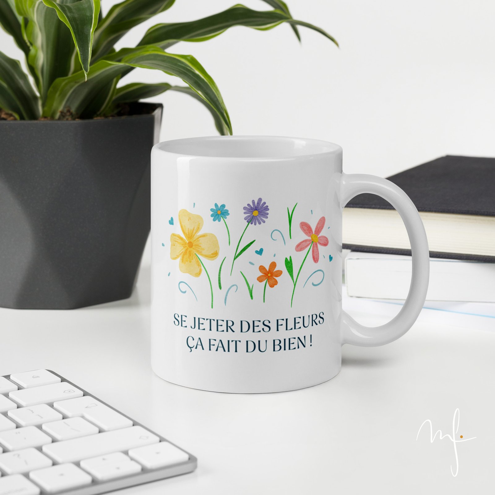 Un mug créé pour apporter une touche de bien-être et de positivité à votre quotidien